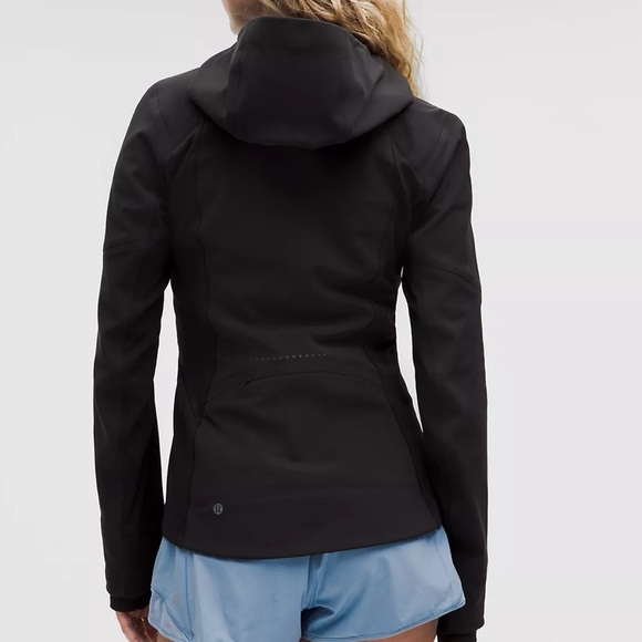 Lululemon Athletica Black Utility Jacket with High Collar - Picture 2 of 7